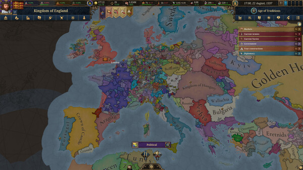 欧陆风云5 v1.0.0（Europa Universalis V）免安装中文版 截图