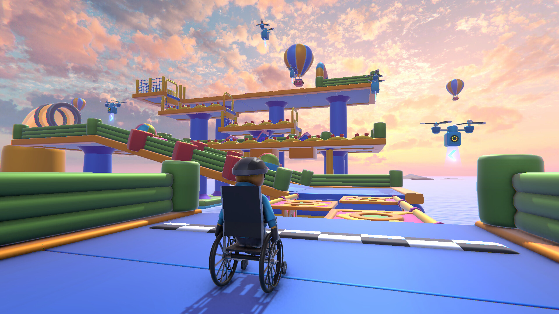 轮椅模拟器 Build.20794758（4Wheel Challenge）免安装中文版 截图