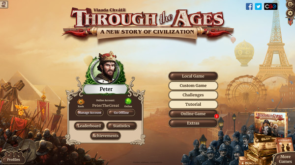 历史巨轮 v2.19.973（Through the Ages）免安装中文版 截图