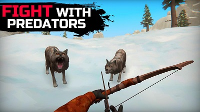 【安卓手机游戏】冬季森林生存（菜单：金钱注入 自由工艺）