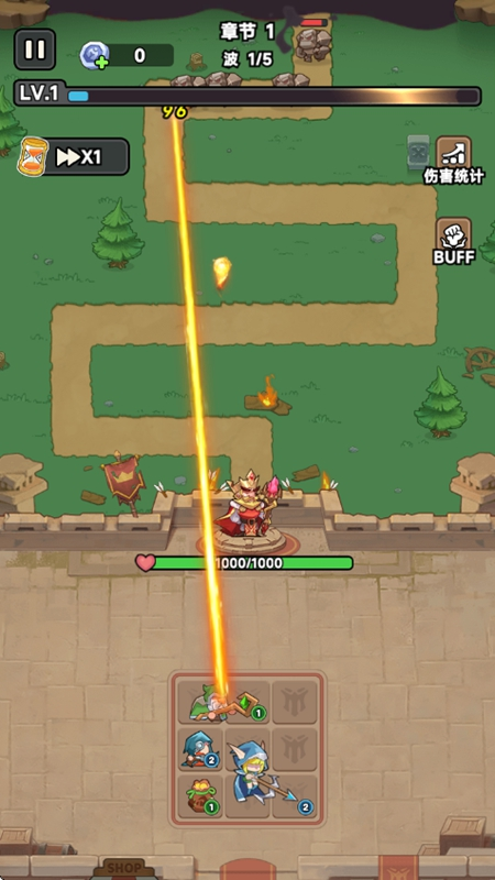 【安卓手机游戏】【塔防】王国命运v1.60_内置作弊菜单 截图