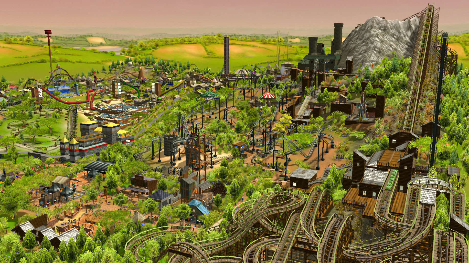 过山车大亨3：完全版 Build.21670417（RollerCoaster Tycoon 3 Complete Edition）免安装英文版 截图