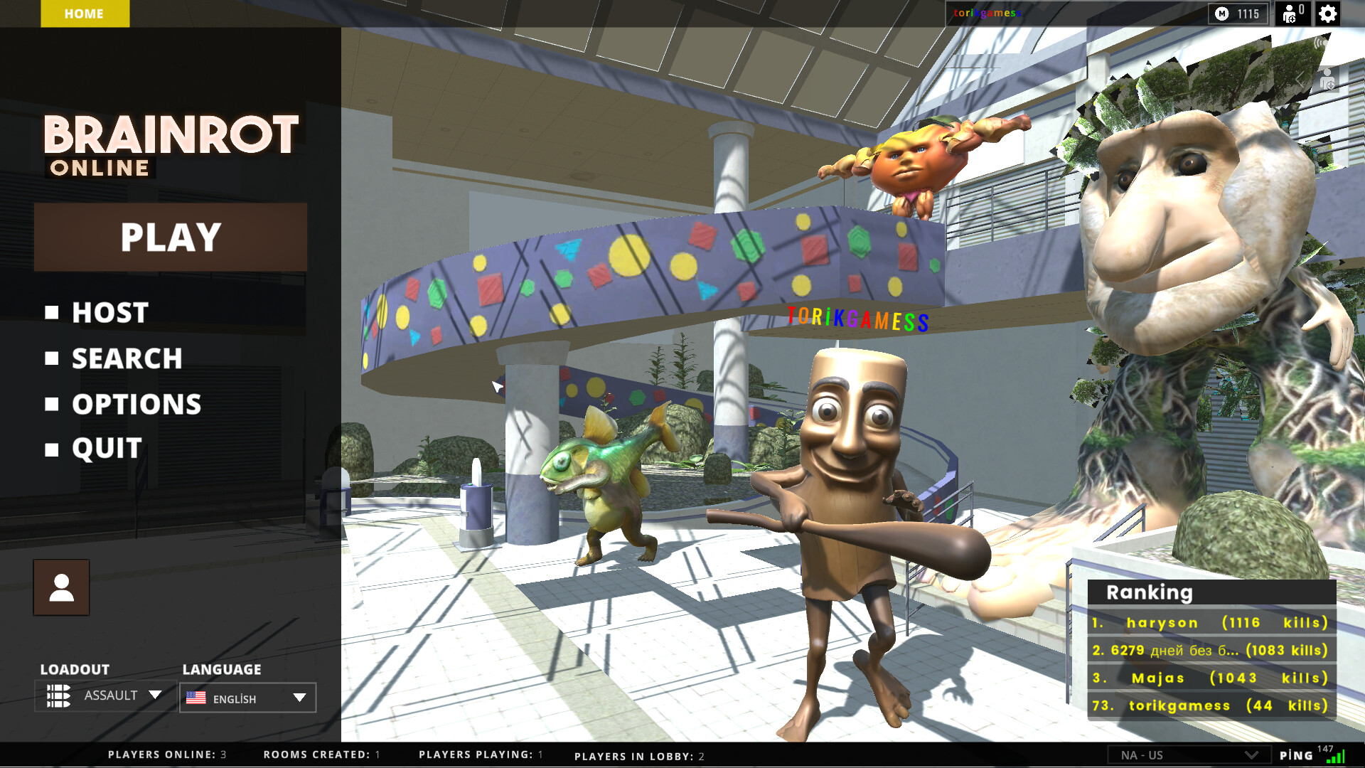 脑腐在线 Build.22152033（Brainrot Online）免安装中文版 截图