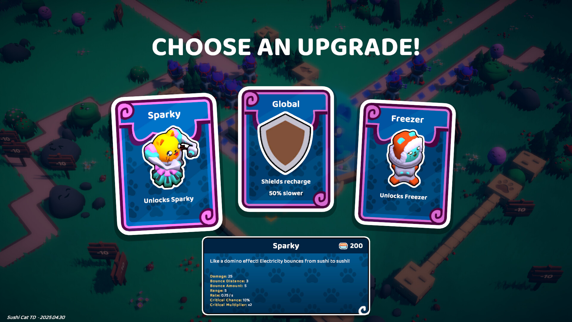 寿司猫：塔防 Build.22160201（Sushi Cat - Tower Defense）免安装中文版 截图