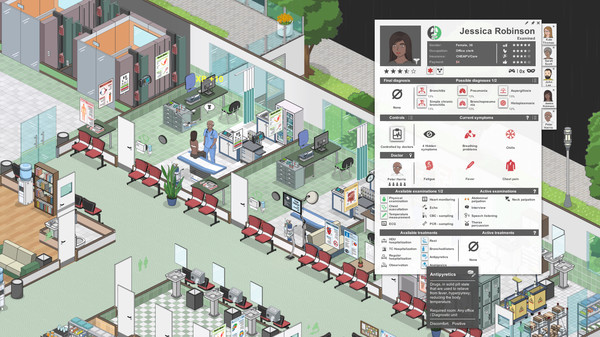 医院计划 v1.2.23315 送修改器（Project Hospital）免安装中文版 截图