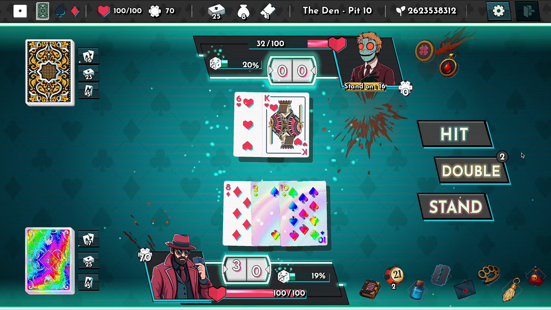 无限二十一点 Build.21631113（RogueJack21）免安装中文版 截图